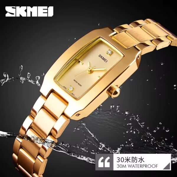 Montre femme SKMEI en acier inoxydable